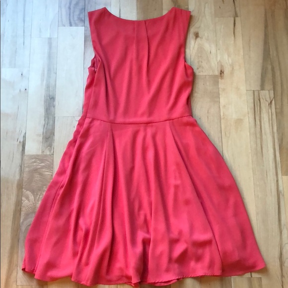Express coral colored dress - Picture 3 of 8